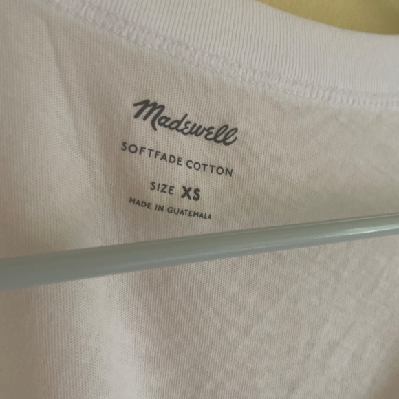 Madewell White Tank Top NWOT - Picture 2 of 3